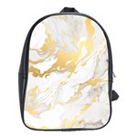 Marble Pattern School Bag (XL)