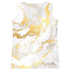 Marble Pattern Women s Basketball Tank Top from ArtsNow.com Back