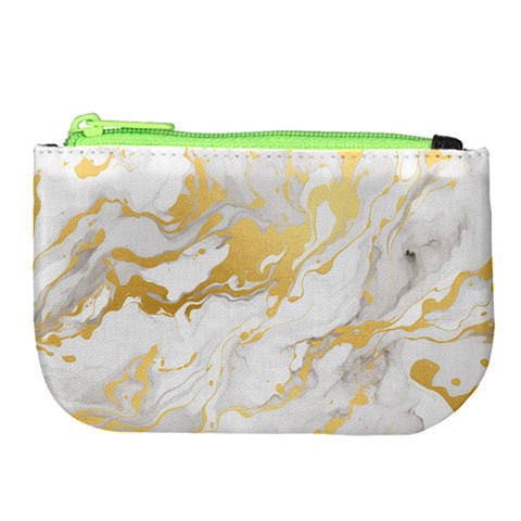 Marble Pattern Large Coin Purse from ArtsNow.com Front