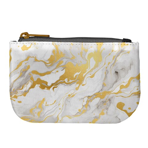 Marble Pattern Large Coin Purse from ArtsNow.com Front