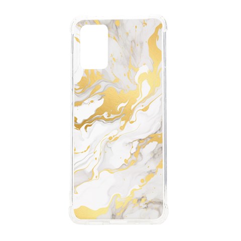 Marble Pattern Samsung Galaxy S20 Plus 6.7 Inch TPU UV Case from ArtsNow.com Front