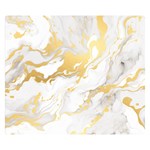 Marble Pattern Premium Plush Fleece Blanket (Small)