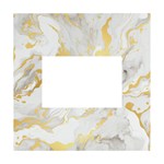 Marble Pattern White Box Photo Frame 4  x 6 