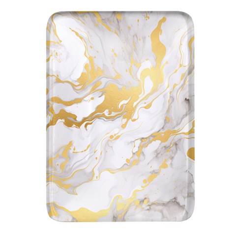 Marble Pattern Rectangular Glass Fridge Magnet (4 pack) from ArtsNow.com Front