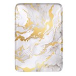 Marble Pattern Rectangular Glass Fridge Magnet (4 pack)