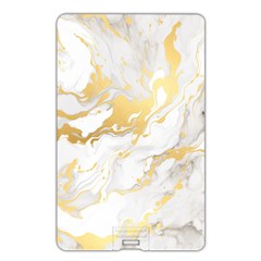 Marble Pattern Name Card Style USB Flash Drive from ArtsNow.com Back