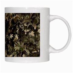 Camouflage Army Survival Uniform White Mug from ArtsNow.com Right