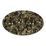 Camouflage Army Survival Uniform Oval Magnet