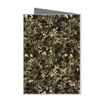 Camouflage Army Survival Uniform Mini Greeting Cards (Pkg of 8)