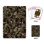 Camouflage Army Survival Uniform Playing Cards Single Design (Rectangle)