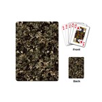 Camouflage Army Survival Uniform Playing Cards Single Design (Mini)