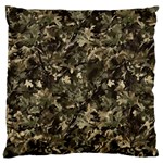 Camouflage Army Survival Uniform Large Cushion Case (One Side)