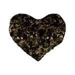 Camouflage Army Survival Uniform Standard 16  Premium Heart Shape Cushions