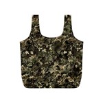 Camouflage Army Survival Uniform Full Print Recycle Bag (S)