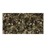 Camouflage Army Survival Uniform Satin Wrap 35  x 70 