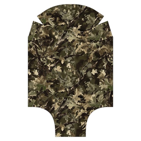 Camouflage Army Survival Uniform Luggage Cover (Small) from ArtsNow.com Front