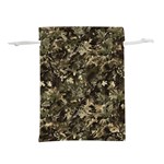 Camouflage Army Survival Uniform Lightweight Drawstring Pouch (L)