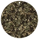 Camouflage Army Survival Uniform UV Print Acrylic Ornament Round