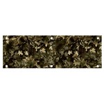 Camouflage Army Survival Uniform Banner and Sign 6  x 2 