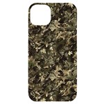 Camouflage Army Survival Uniform iPhone 14 Plus Black UV Print Case