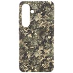 Camouflage Army Survival Uniform Samsung Galaxy S24 6.2 Inch Black TPU UV Case