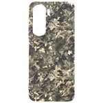 Camouflage Army Survival Uniform Samsung Galaxy S24 Plus 6.7 Inch Black TPU UV Case