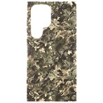 Camouflage Army Survival Uniform Samsung Galaxy S24 Ultra 6.9 Inch Black TPU UV Case