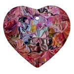 Marbling Blend  Ornament (Heart)