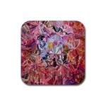 Marbling Blend  Rubber Coaster (Square)