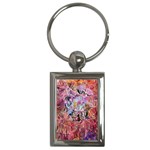 Marbling Blend  Key Chain (Rectangle)