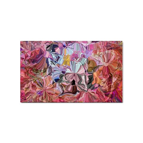 Marbling Blend  Sticker (Rectangular) from ArtsNow.com Front