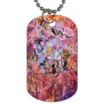 Marbling Blend  Dog Tag (One Side)