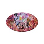 Marbling Blend  Sticker Oval (100 pack)