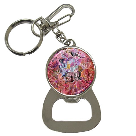 Marbling Blend  Bottle Opener Key Chain from ArtsNow.com Front