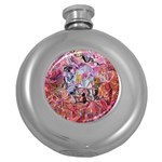 Marbling Blend  Round Hip Flask (5 oz)