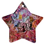 Marbling Blend  Star Ornament (Two Sides)