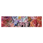 Marbling Blend  Oblong Satin Scarf (16  x 60 )