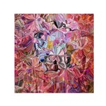 Marbling Blend  Square Satin Scarf (30  x 30 )