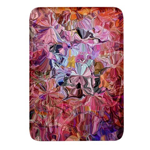 Marbling Blend  Rectangular Glass Fridge Magnet (4 pack) from ArtsNow.com Front