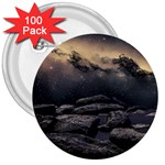 Stellar Dreamscape (AI&Human) 3  Buttons (100 pack) 