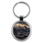 Stellar Dreamscape (AI&Human) Key Chain (Round)