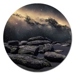 Stellar Dreamscape (AI&Human) Magnet 5  (Round)