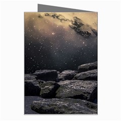 Stellar Dreamscape (AI&Human) Greeting Card from ArtsNow.com Right