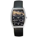 Stellar Dreamscape (AI&Human) Barrel Style Metal Watch