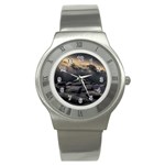 Stellar Dreamscape (AI&Human) Stainless Steel Watch