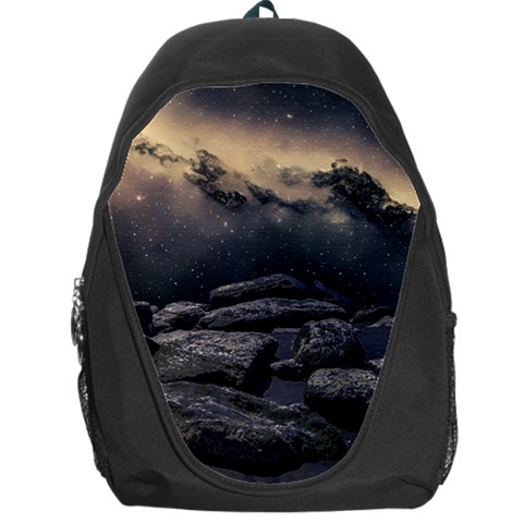 Stellar Dreamscape (AI&Human) Backpack Bag from ArtsNow.com Front