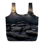 Stellar Dreamscape (AI&Human) Full Print Recycle Bag (L)