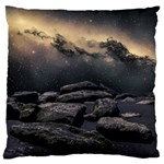 Stellar Dreamscape (AI&Human) Large Premium Plush Fleece Cushion Case (One Side)