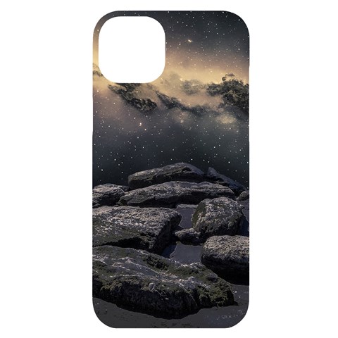 Stellar Dreamscape (AI&Human) iPhone 14 Plus Black UV Print Case from ArtsNow.com Front