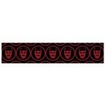 Dark Dominion Print Small Premium Plush Fleece Scarf